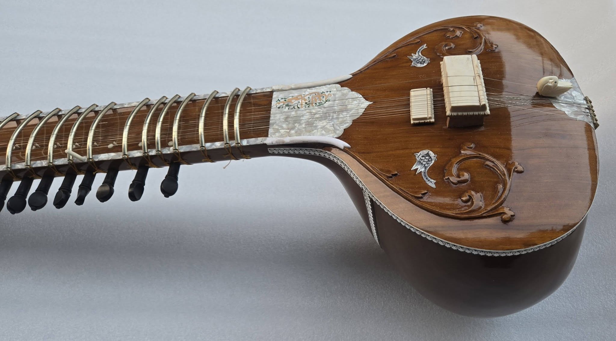Concert Sitar body detail